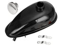 2L Metal Fuel Gas Tank with Cap for Motorized Bicycle Engine Q1772