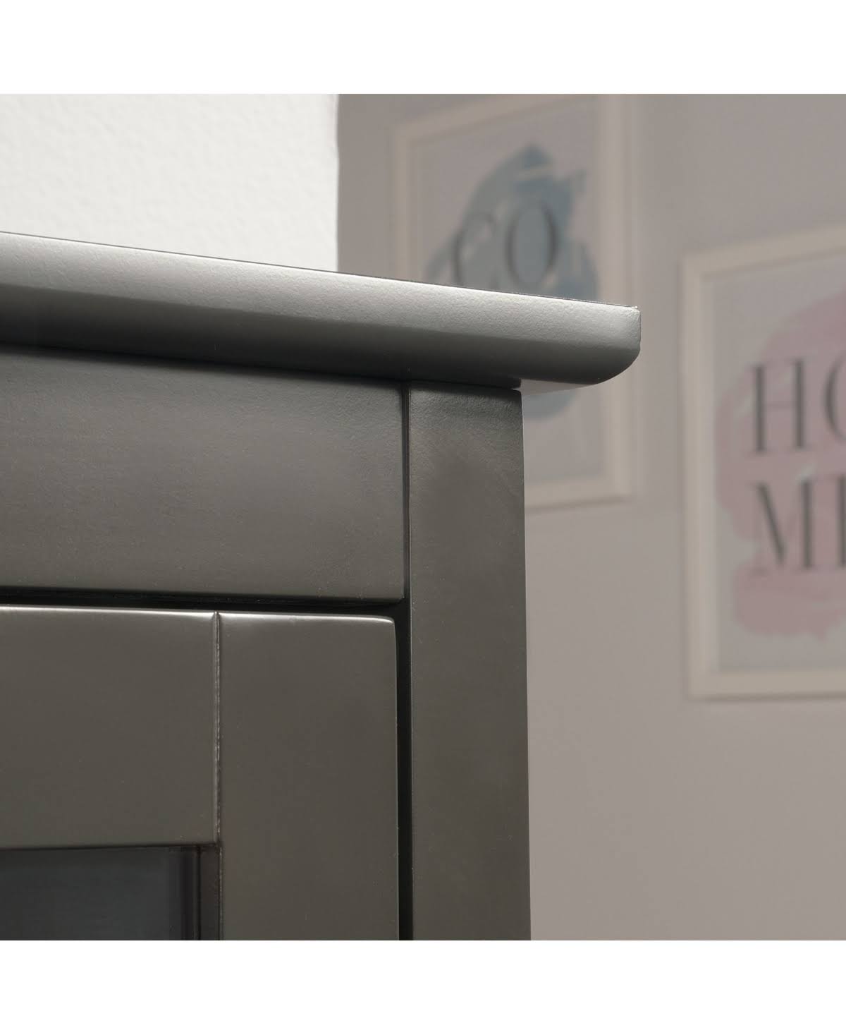 Slate Gray Display Cabinet K7555