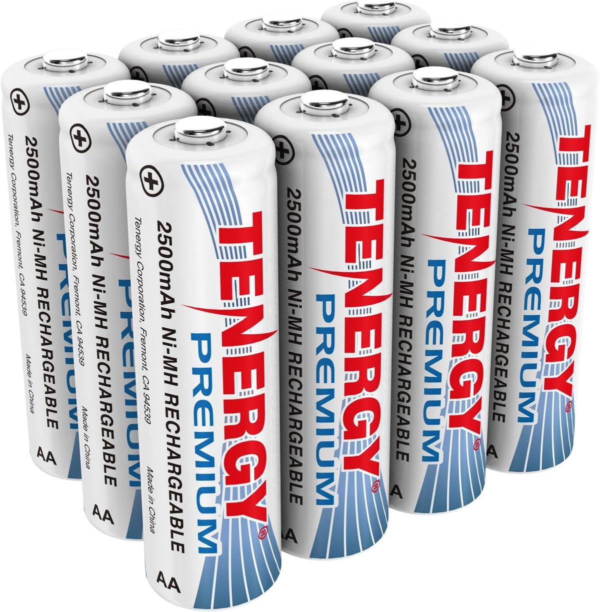 60 Pack 2500mAh NiMH Rechargeable AA Batteries U950