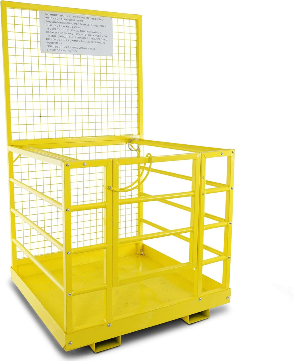 Forklift Safety Cage Work Platform 45x43 2-Man V584