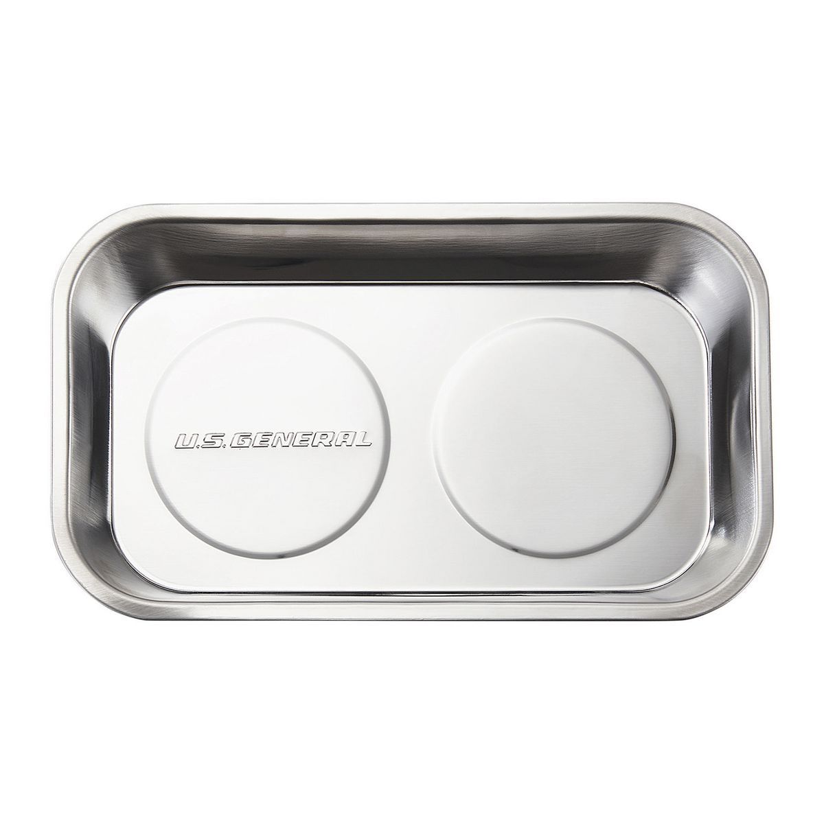 9-1/2 in. x 5-1/2 in. Magnetic Stainless Steel Parts Tray X874