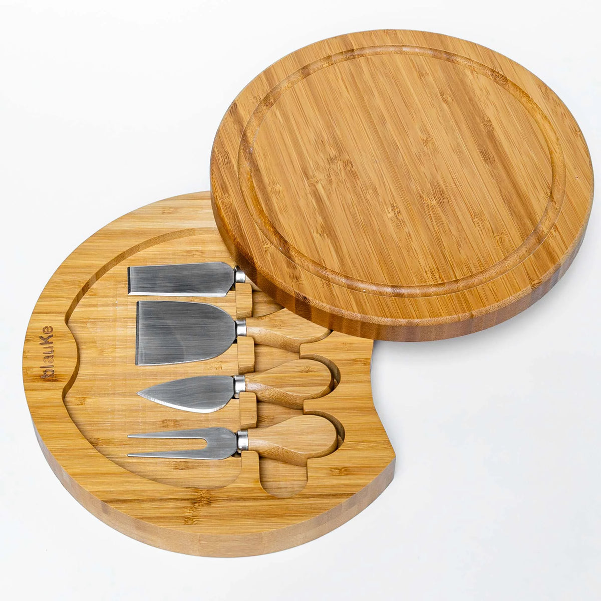 Bamboo Cheese Board and Knife Set I252