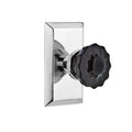 Bright Chrome Crystal Glass Door Knob N140