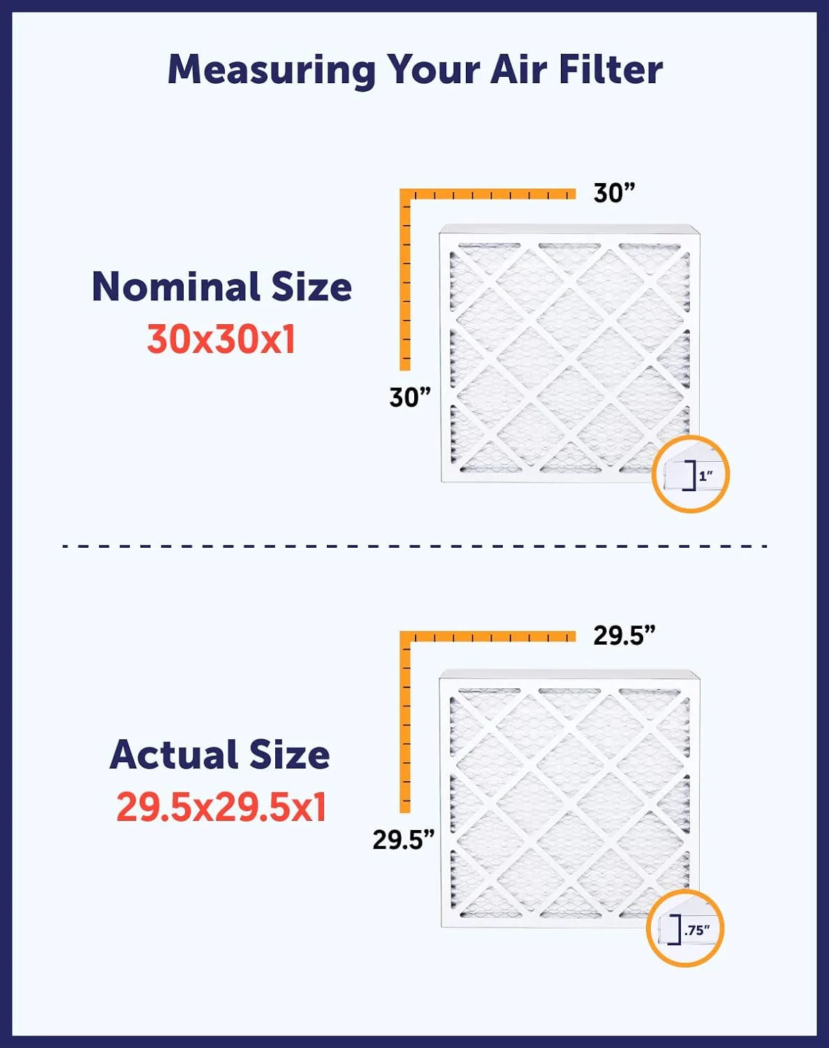 20x66.5x1 MERV 8 Pleated HVAC Air Filter 4-Pack Y8672