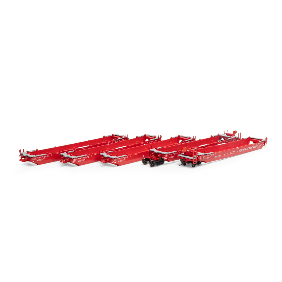 HO Maxi-III Well Cars Rolling Stock M32566