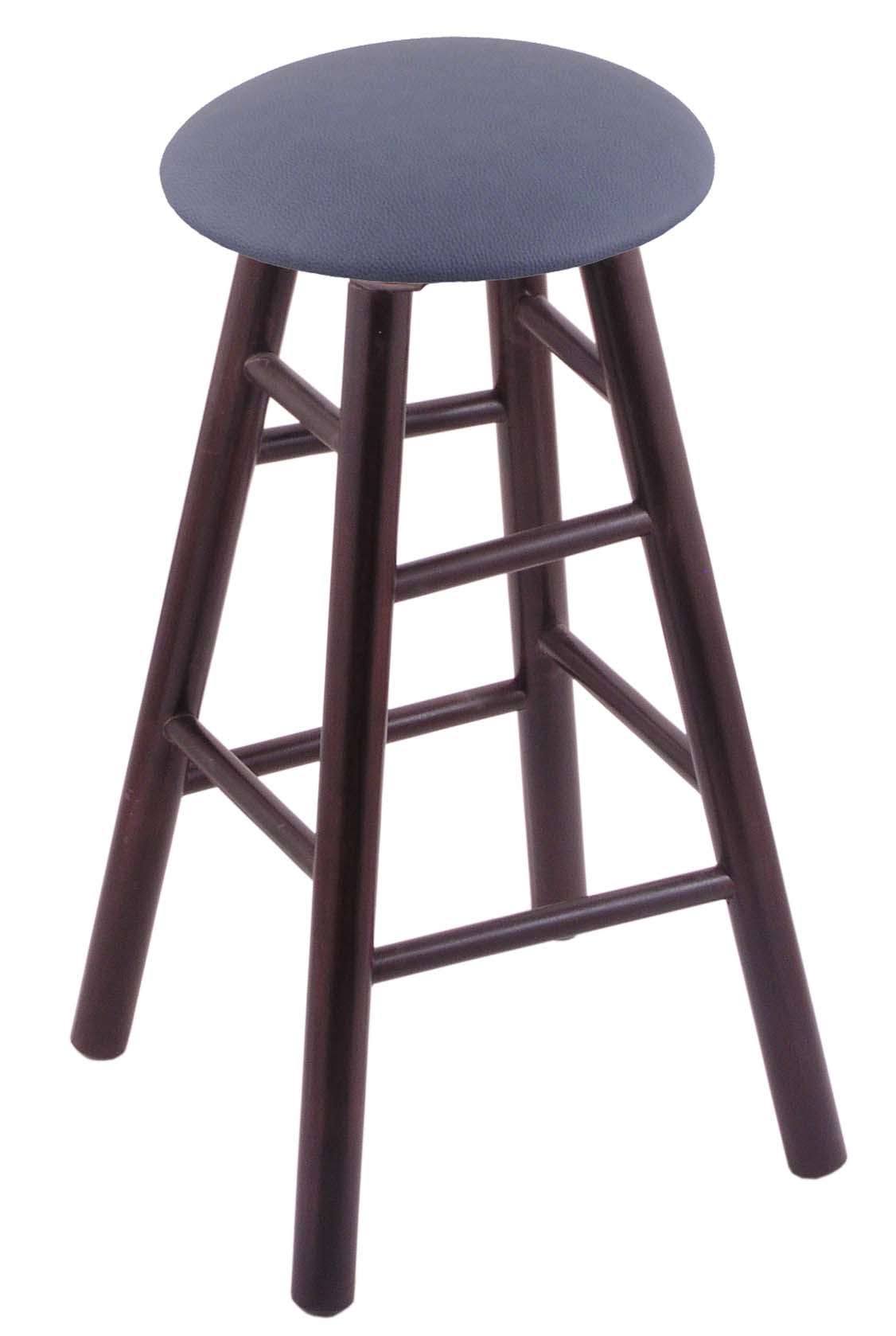 Maple Bar Stool in Dark Cherry Finish with Rein Bay Seat D23995