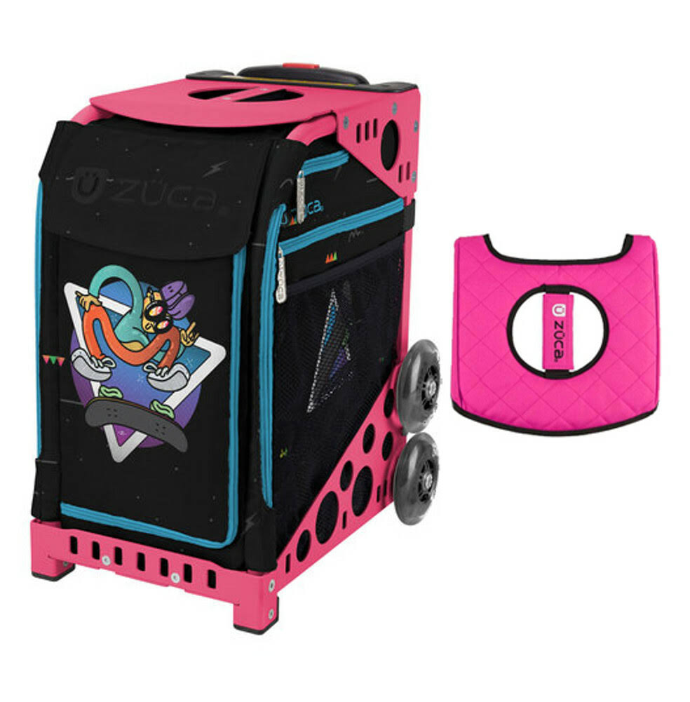 Black/Pink Seat Cover Sport Bag R1313
