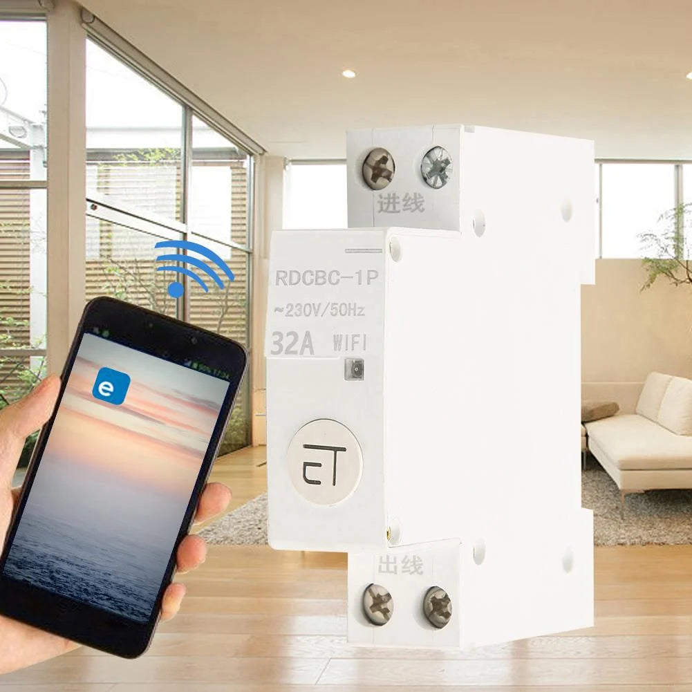 Remote Control WIFI Circuit Breaker 1P 32A U75819