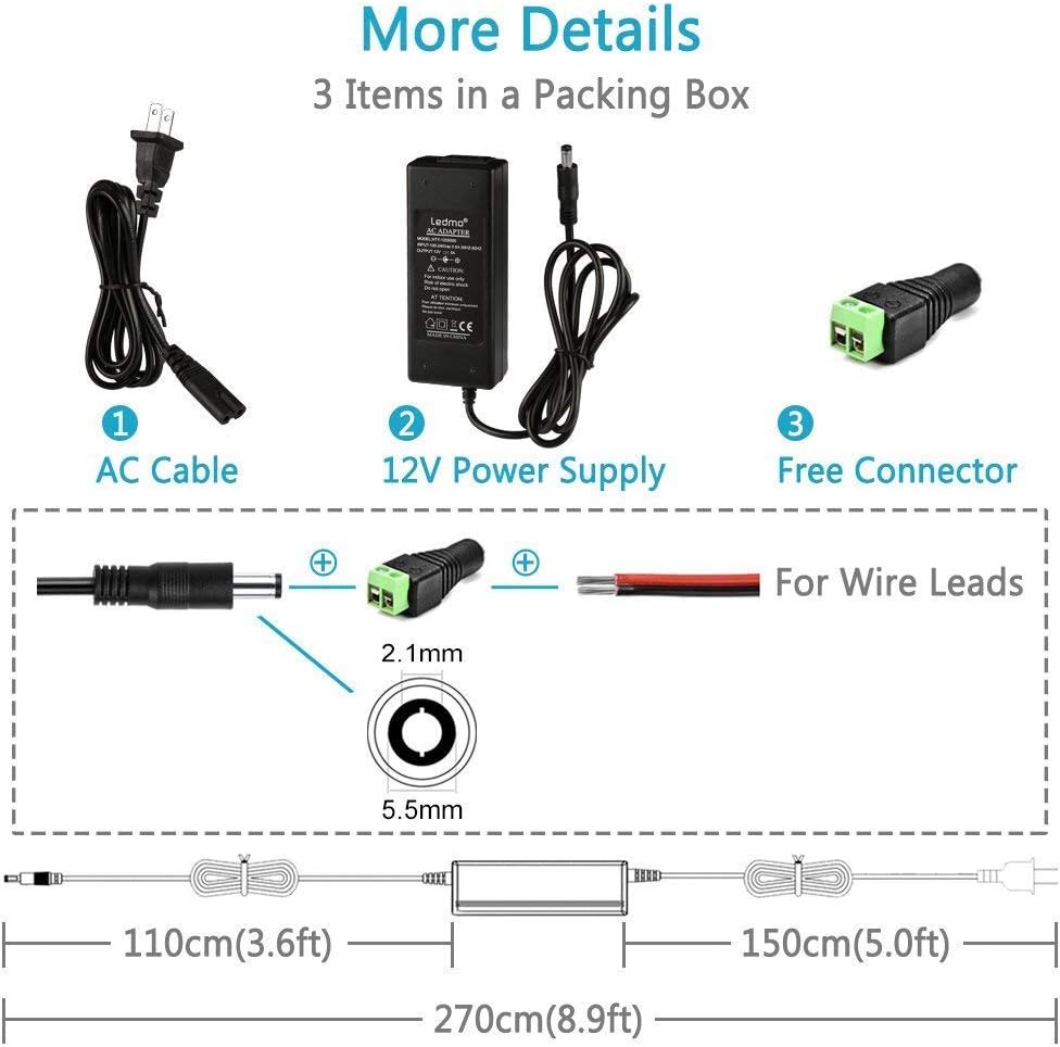 12V 5A LED Power Supply X4494