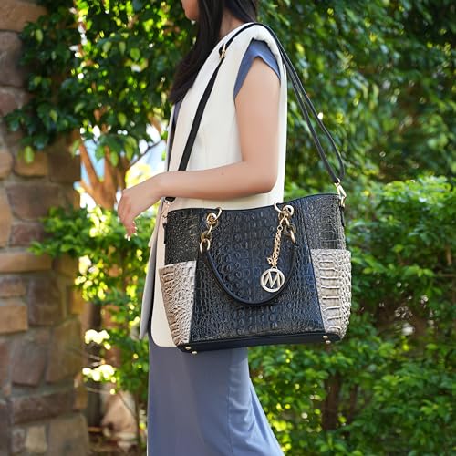 Tote Bag Set with Wallet Vegan Leather C1710