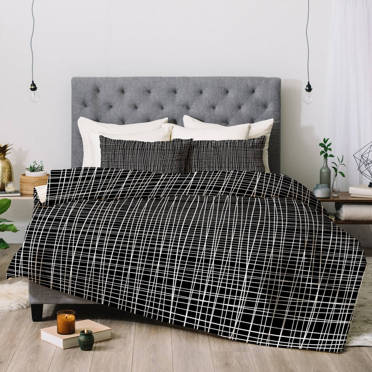 King Black Comforter E199