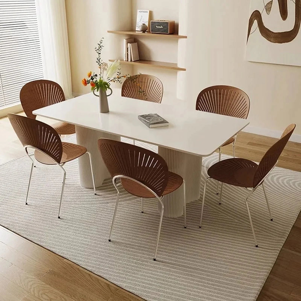 Modern Rectangle Dining Table L546
