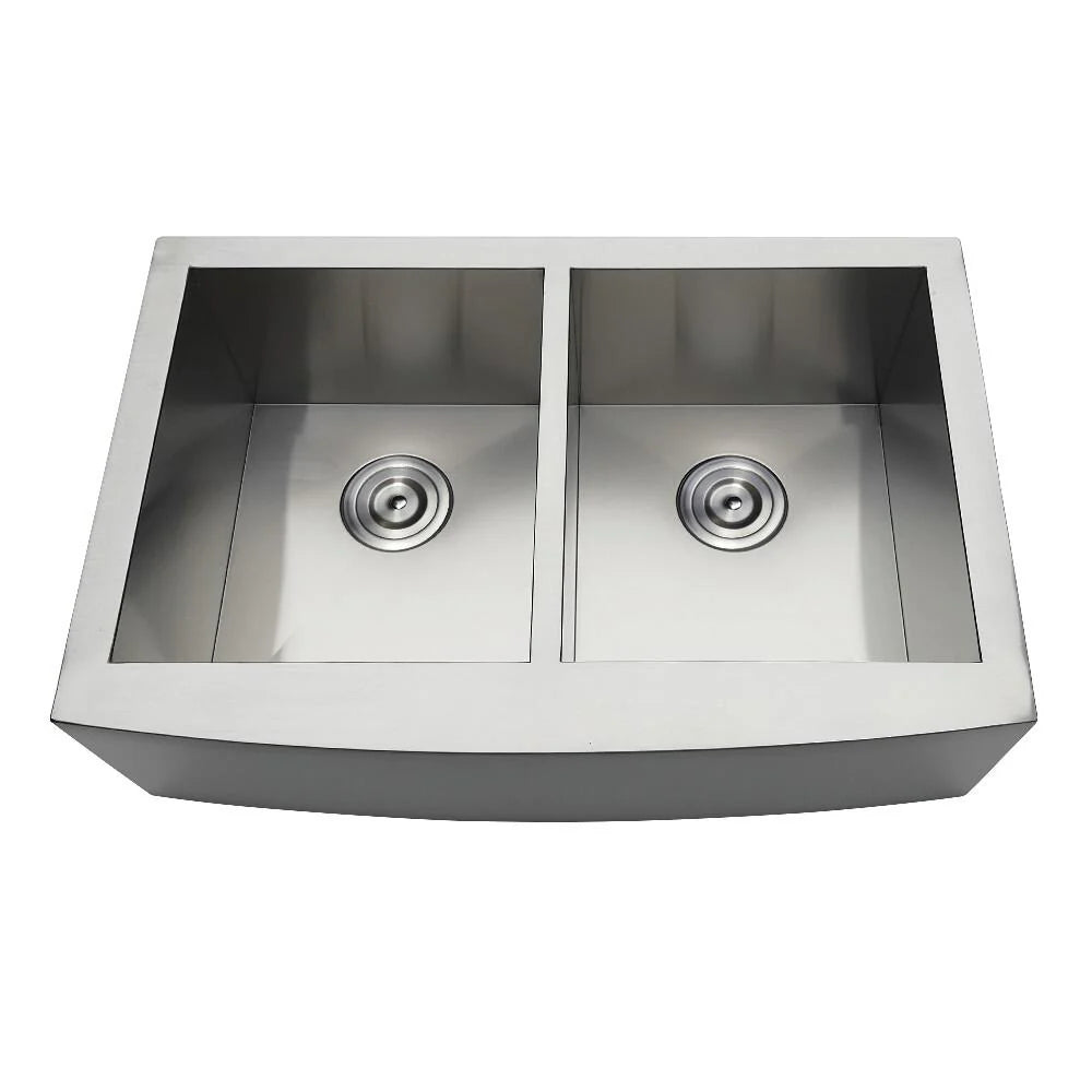 30 In. Stainless Steel Double Bowl Kitchen Sink U3364