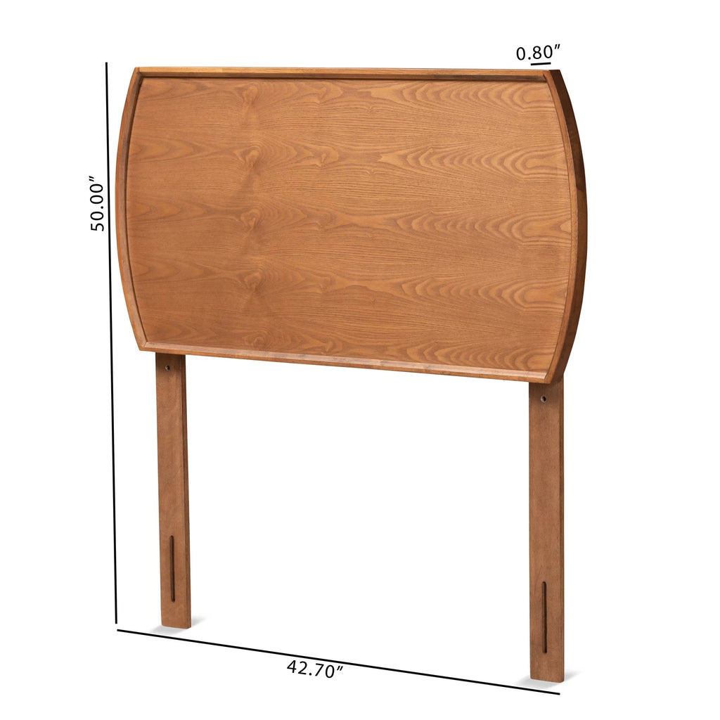Twin Ash Walnut Engineered Wood Headboard B455470