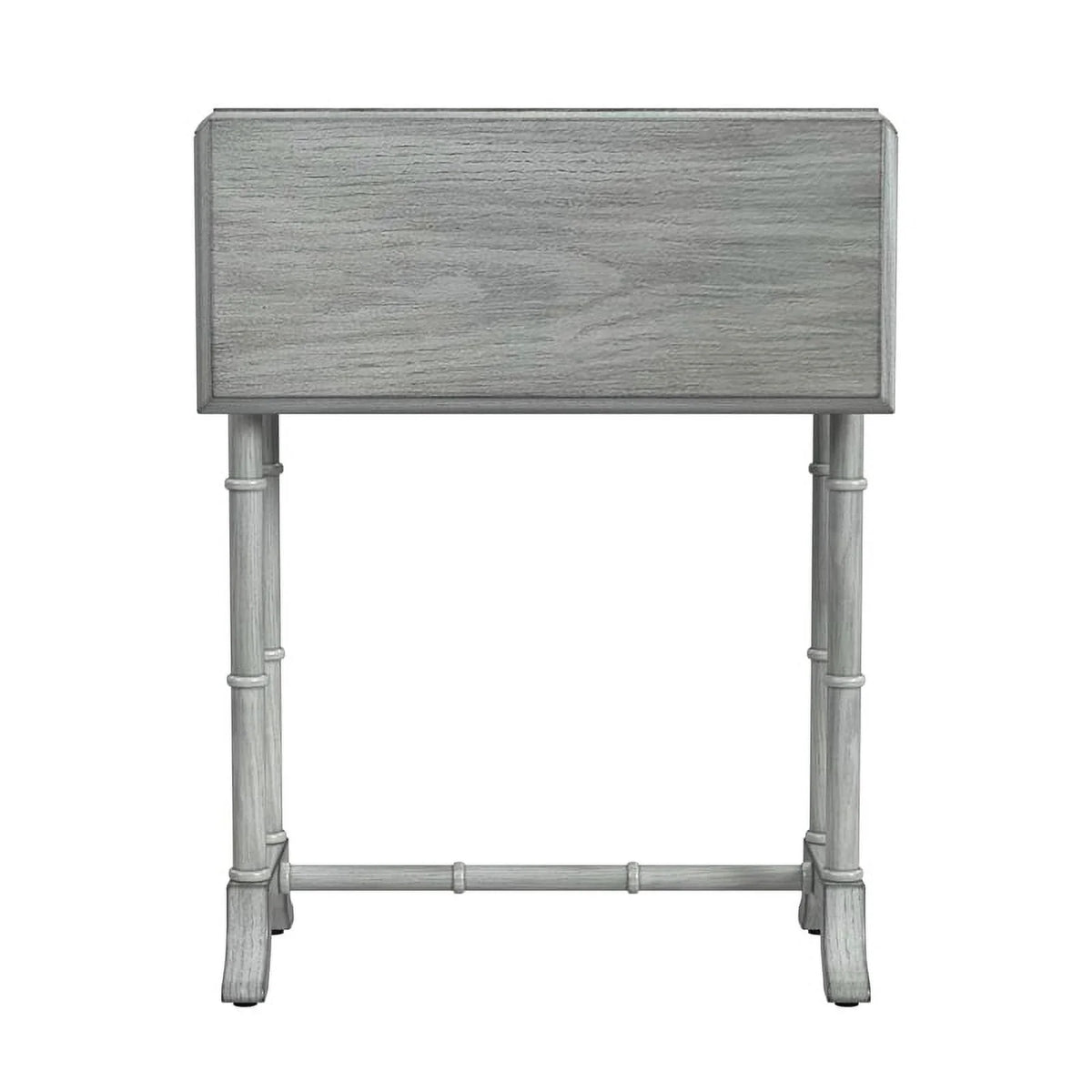 Gray Drop-Leaf Accent Table S802892