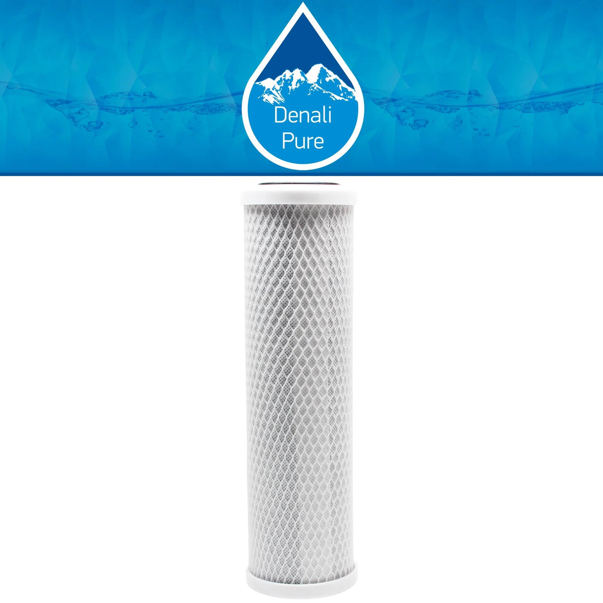 2-Pack Universal 10 inch Activated Carbon Block Filter F63987