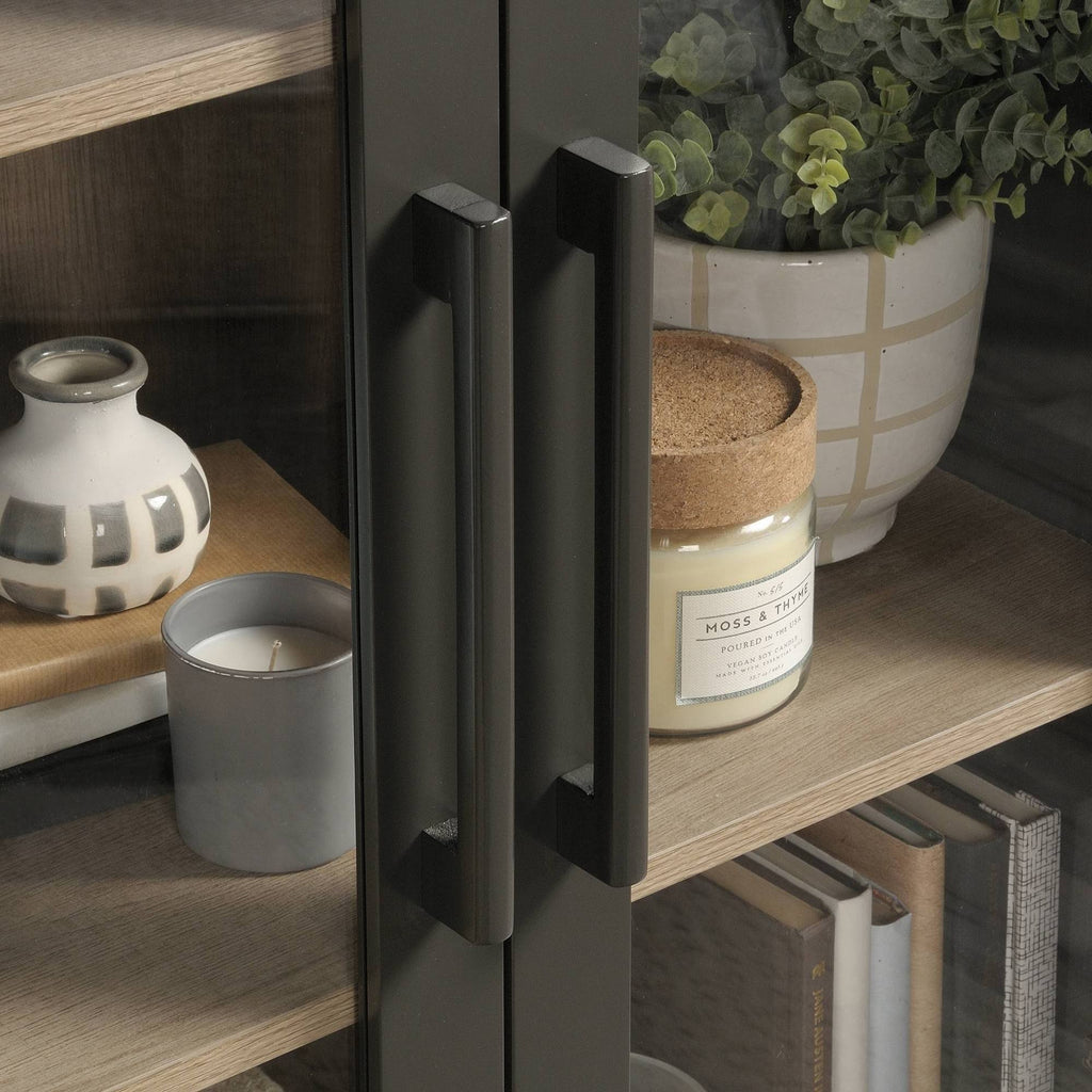 Slate Gray Display Cabinet K7555