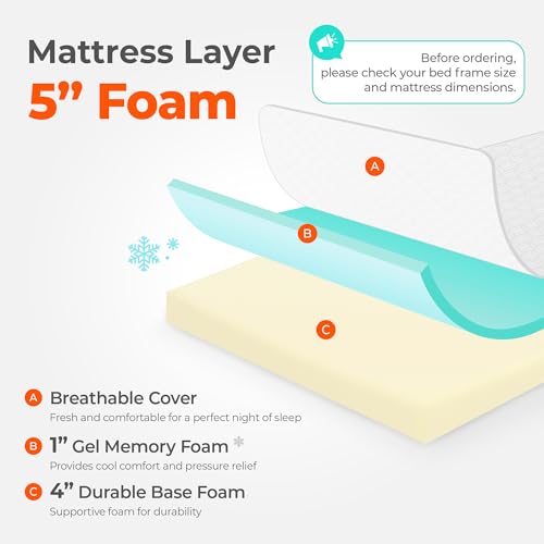 10 Inch Queen Cooling Gel Memory Foam Medium Firm Mattress E271