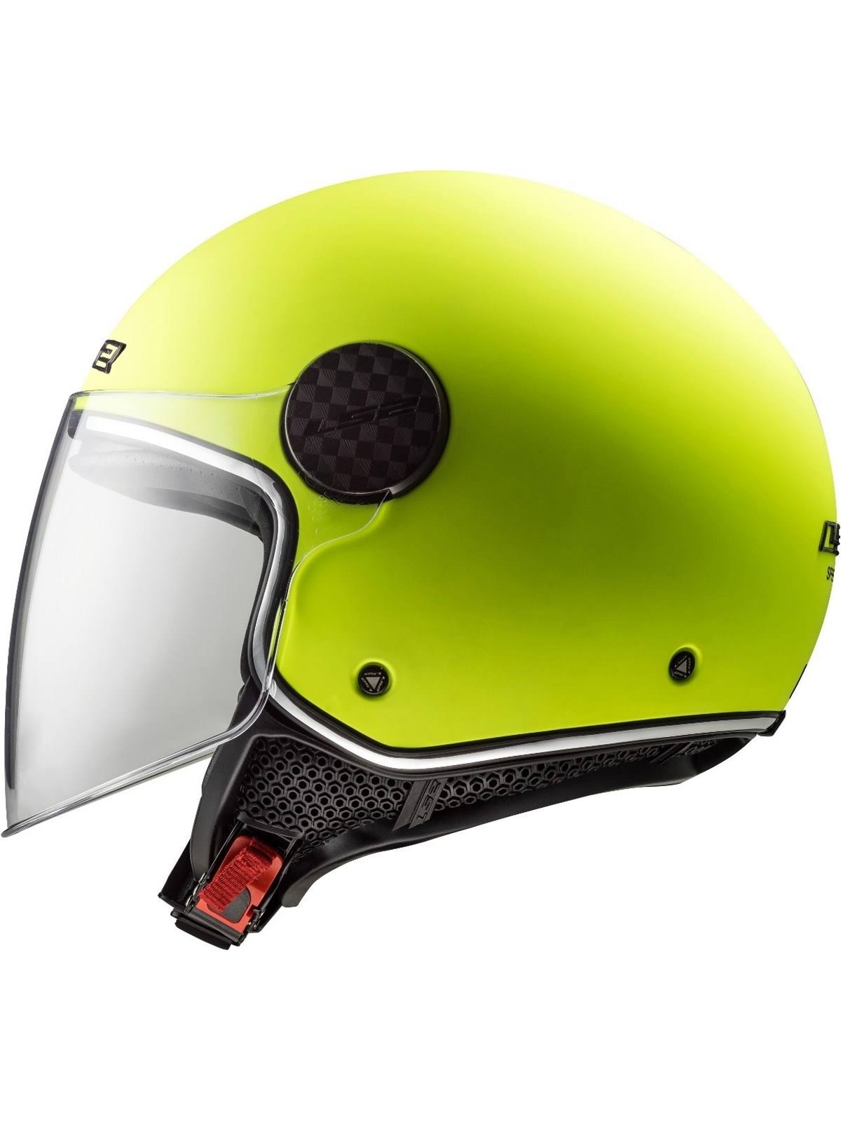 Yellow Size L Jet Helmet F32655