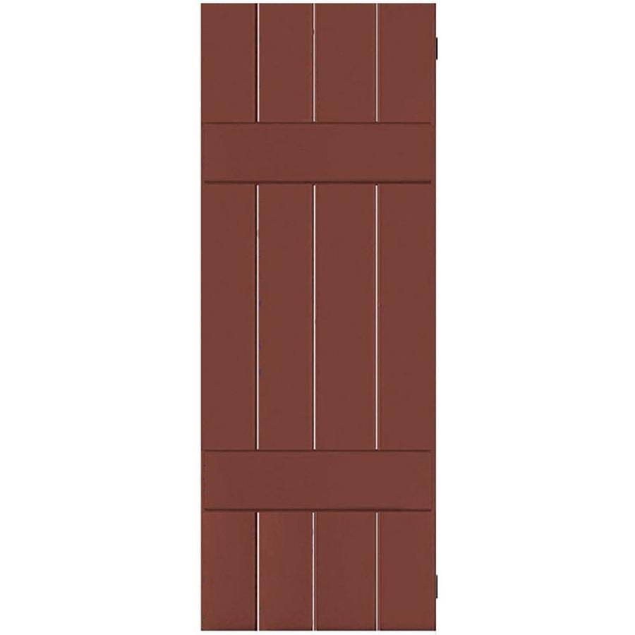 15 x 22 x 60 Western Red Cedar Board-n-Batten Shutters (Per Pair) X1419