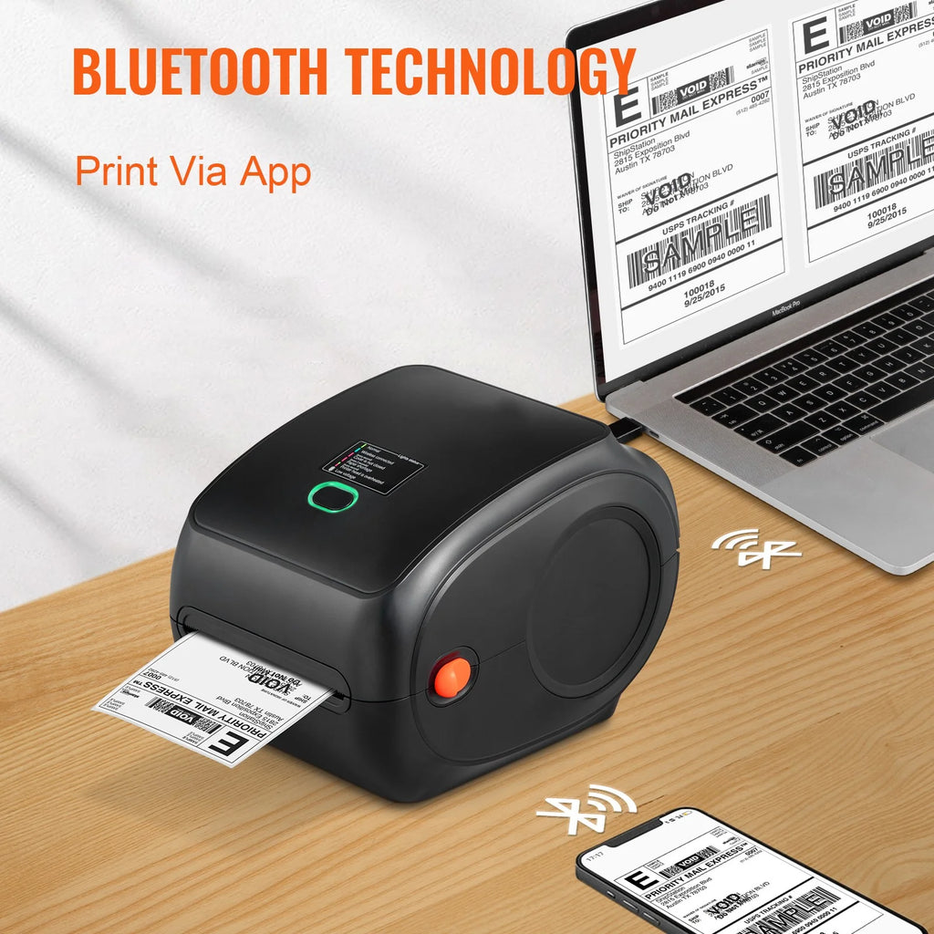 Thermal Label Printer 4x6 300DPI USB/Bluetooth X499