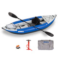 Inflatable Kayak with Paddle, Seat, SUP Pump W90291