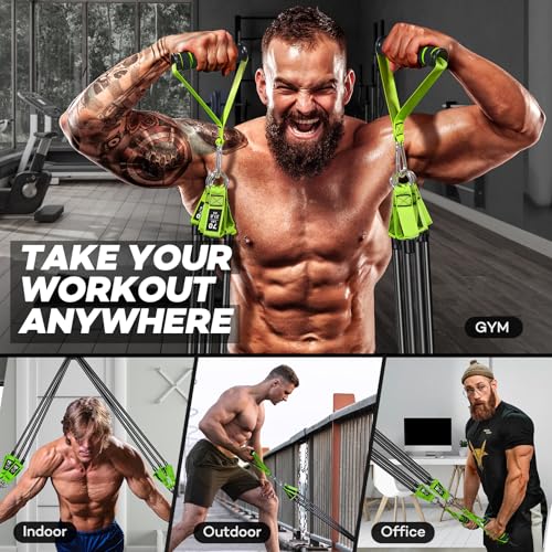 Heavy Duty Resistance Bands with Handles D5386