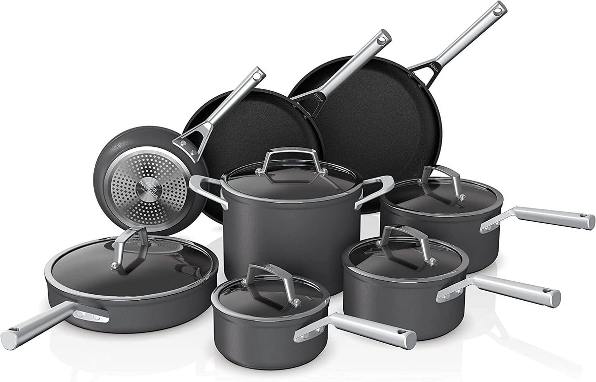 13-Piece Hard-Anodized Nonstick Cookware Set Y821162