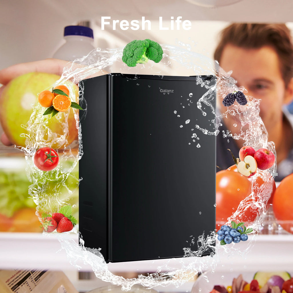 3.3 Cu ft Black Mini Fridge V998