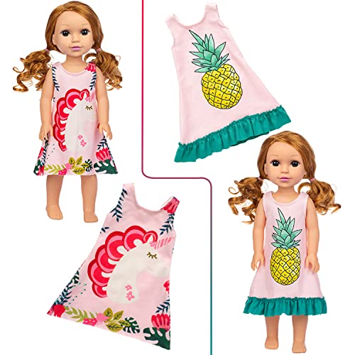 10 Sets 14.5 Inch Doll Clothes and Party Dress H24726