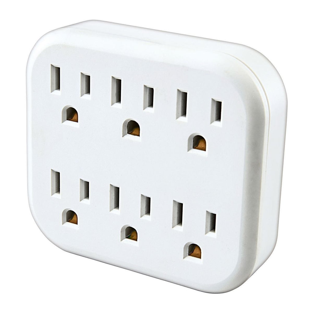 6 Outlet Grounded Adapter I8686