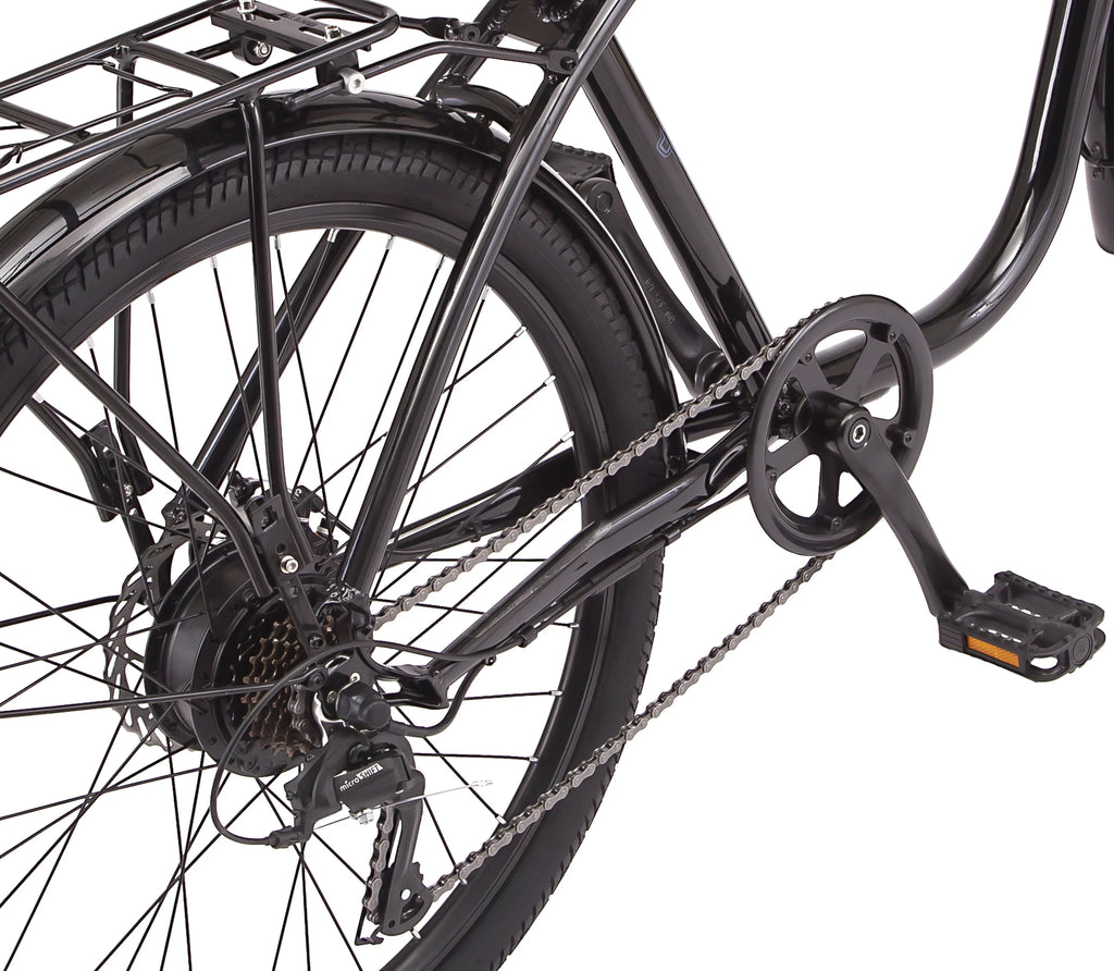 26-in. Black Cruiser Electric Bike E502