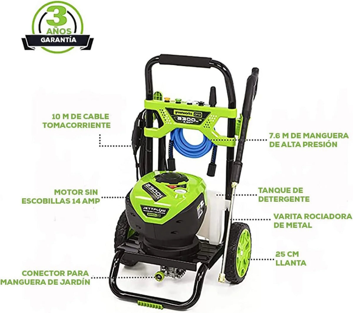 2300 PSI Electric Pressure Washer W56612