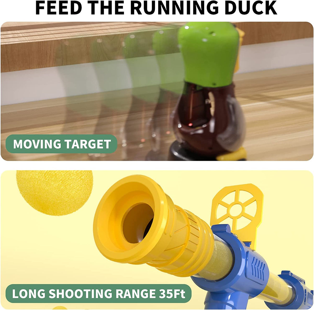 Electric Movable Target Duck Shooting Toy F615