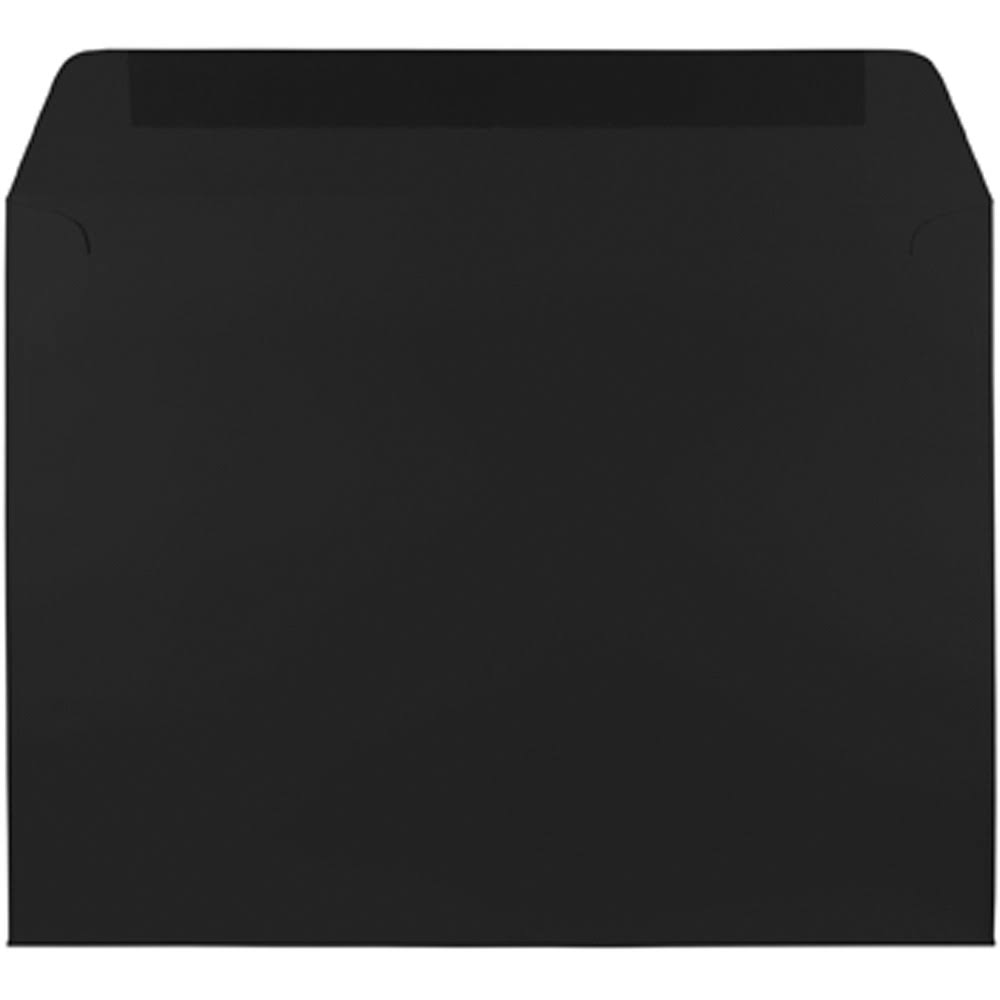 9 x 12 Black Booklet Envelopes, 250/Pack M326