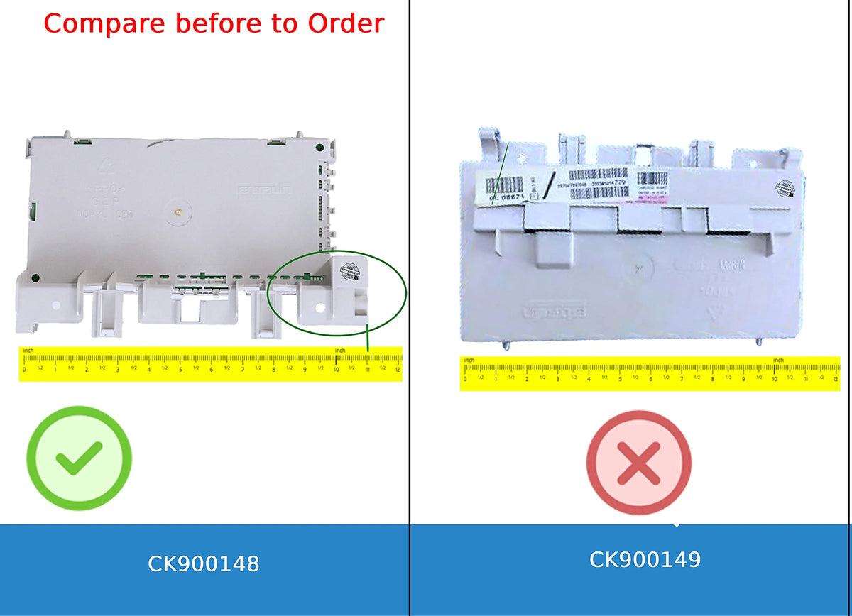 Washer Electronic Control Board 11" length V289