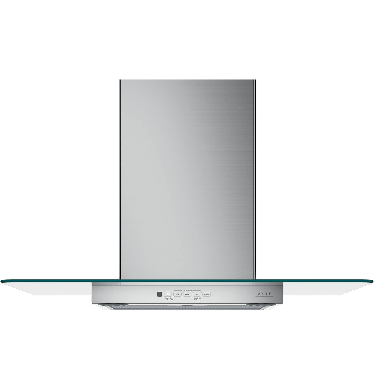 Stainless Steel Wall Mount Glass Canopy Chimney Range Hood X52711