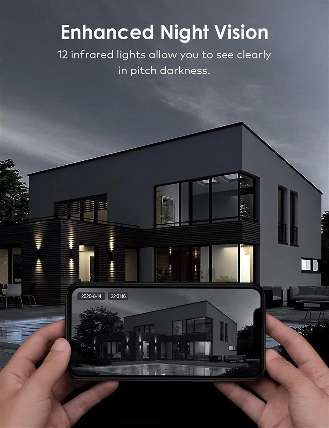 1080P IP66 Weatherproof Outdoor Security Camera M485