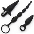 4 Piece Silicone Anal Toys Starter Kit Z457