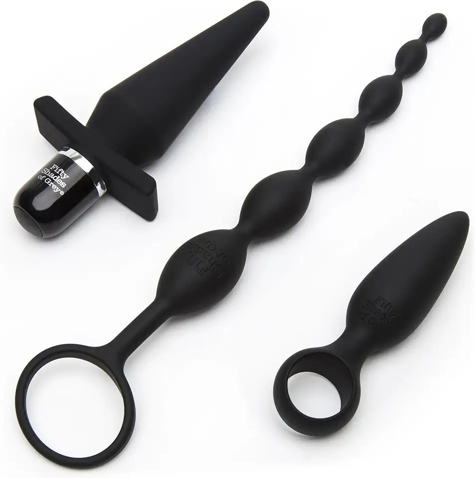 4 Piece Silicone Anal Toys Starter Kit Z457