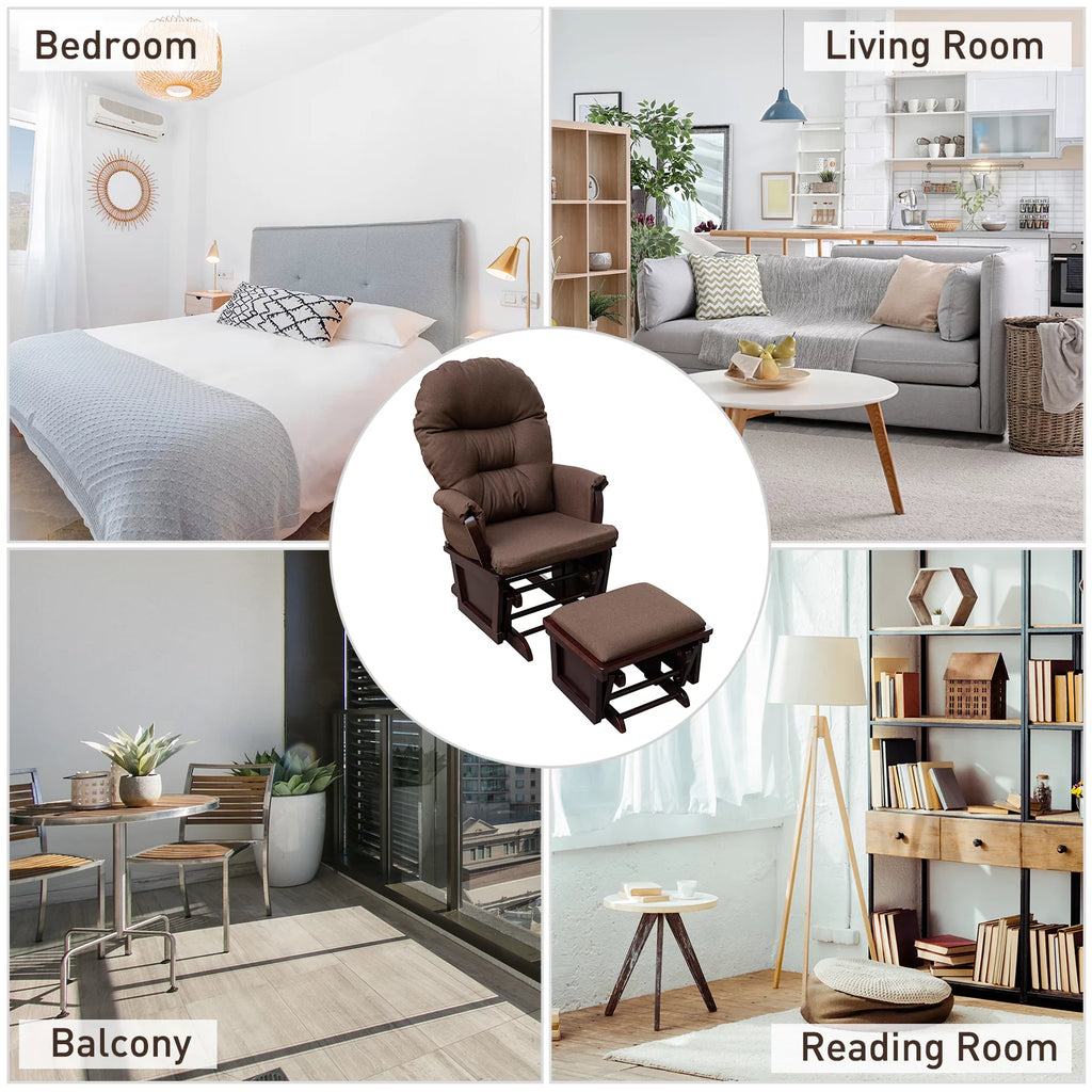 Rocking Chair with Ottoman N145704