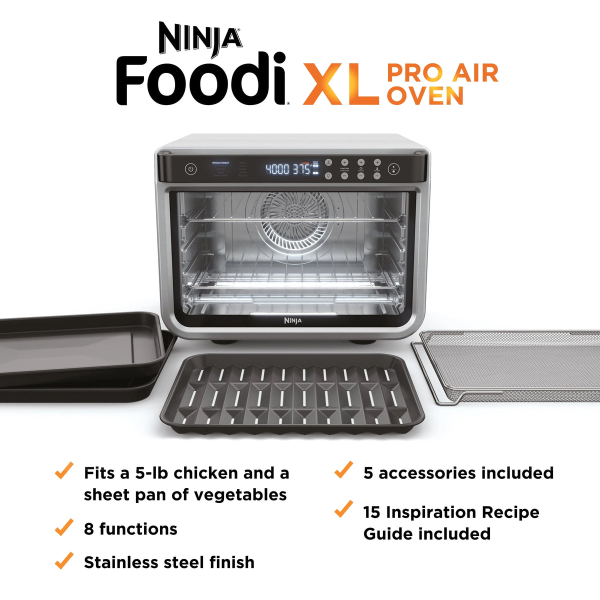 8-in-1 XL Pro Air Fry Oven A907