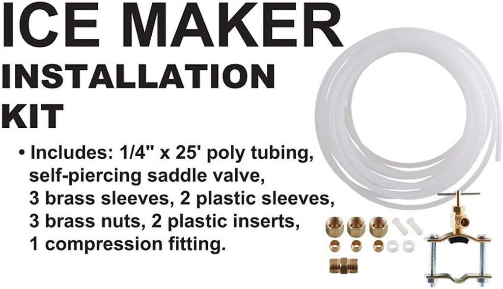 Ice Maker and Humidifier Installation Kit with Poly Tubing A60123