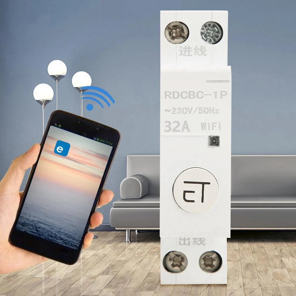 Remote Control WIFI Circuit Breaker 1P 32A U75819