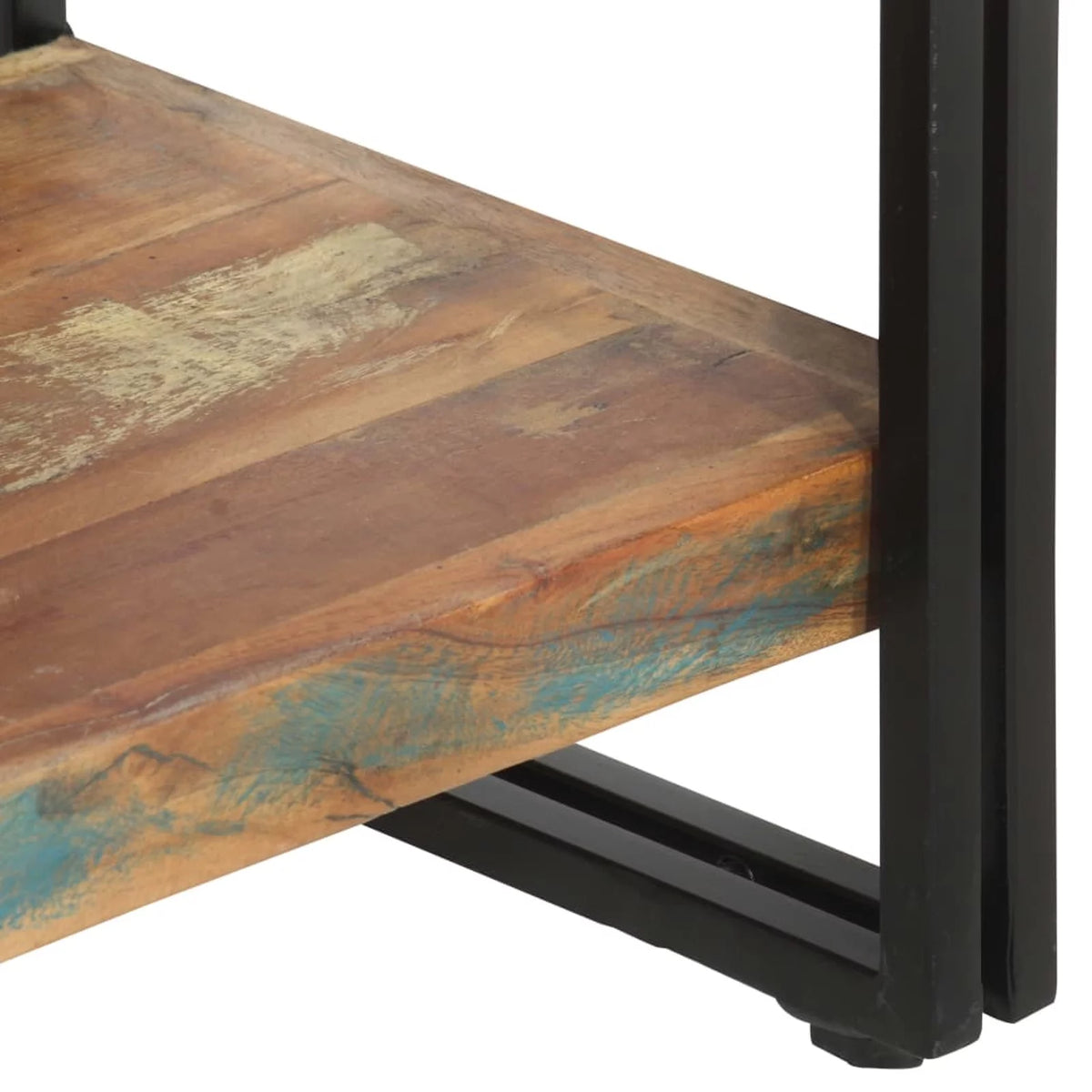 5-Tier Solid Reclaimed Wood Bookcase D416
