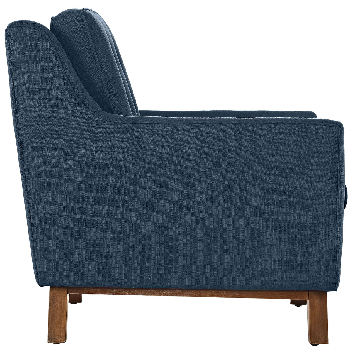 Navy Blue Fabric Sofa Set E4614