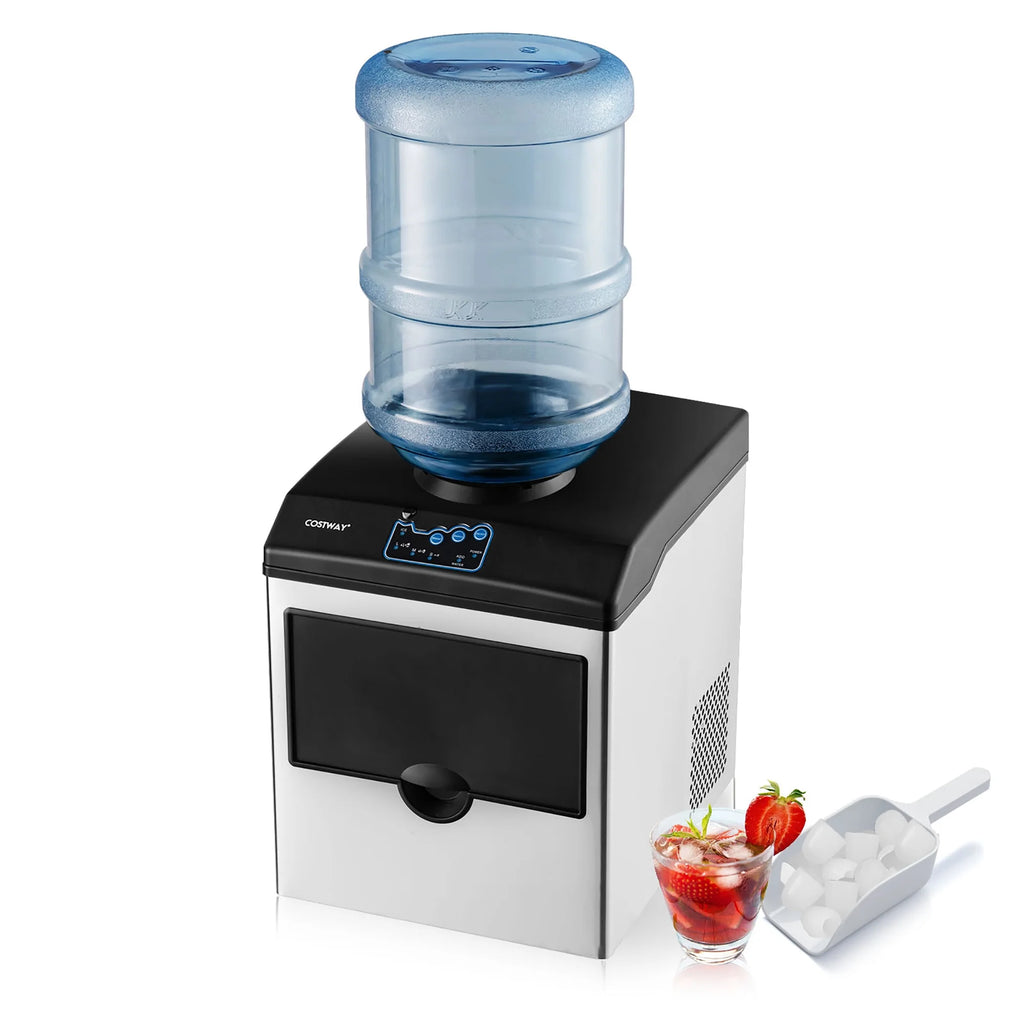 Stainless Steel Countertop Ice Maker Water Dispenser C921569